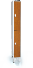 Divided cloakroom locker ALDERA with feet 1920 x 250 x 500